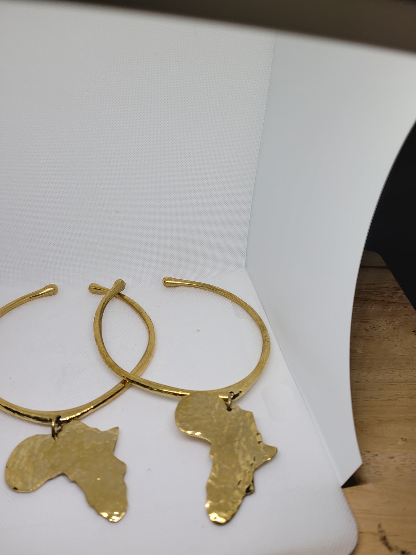 Africa to The World Brass Necklace