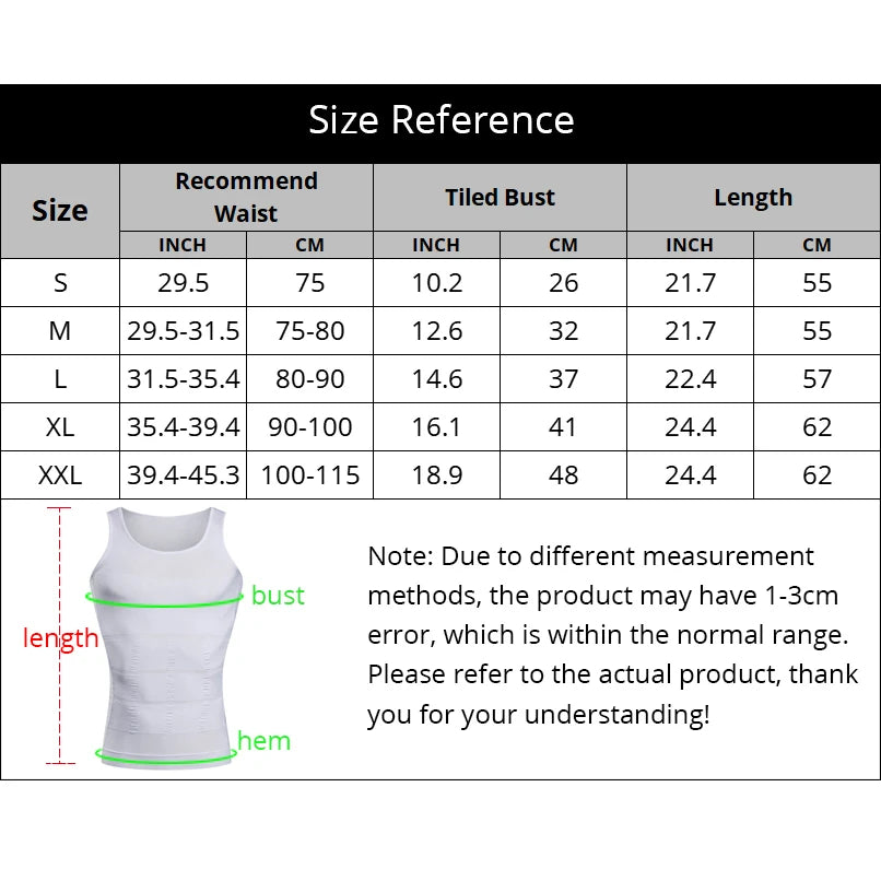 Men's body Shaper Body Shapewear