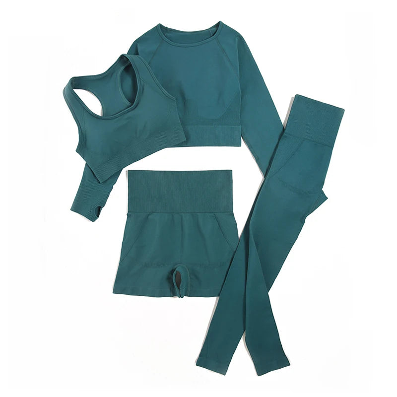 Activewear sets Sportswear Yoga Suits For Women Fitness Set Sports Bra Gym