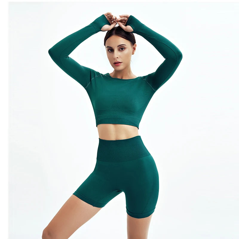 Activewear sets Sportswear Yoga Suits For Women Fitness Set Sports Bra Gym
