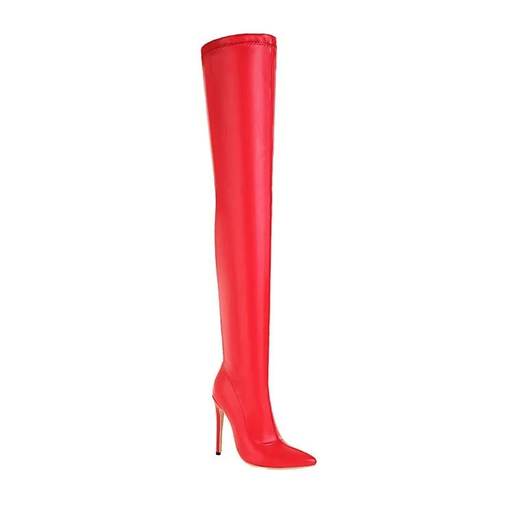 Over The Knee Boots For Women With Side Zipper 2024