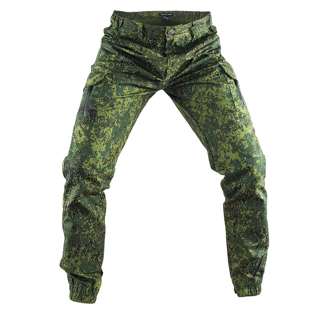Mens Camouflage Joggers Outdoor Cargo Pants