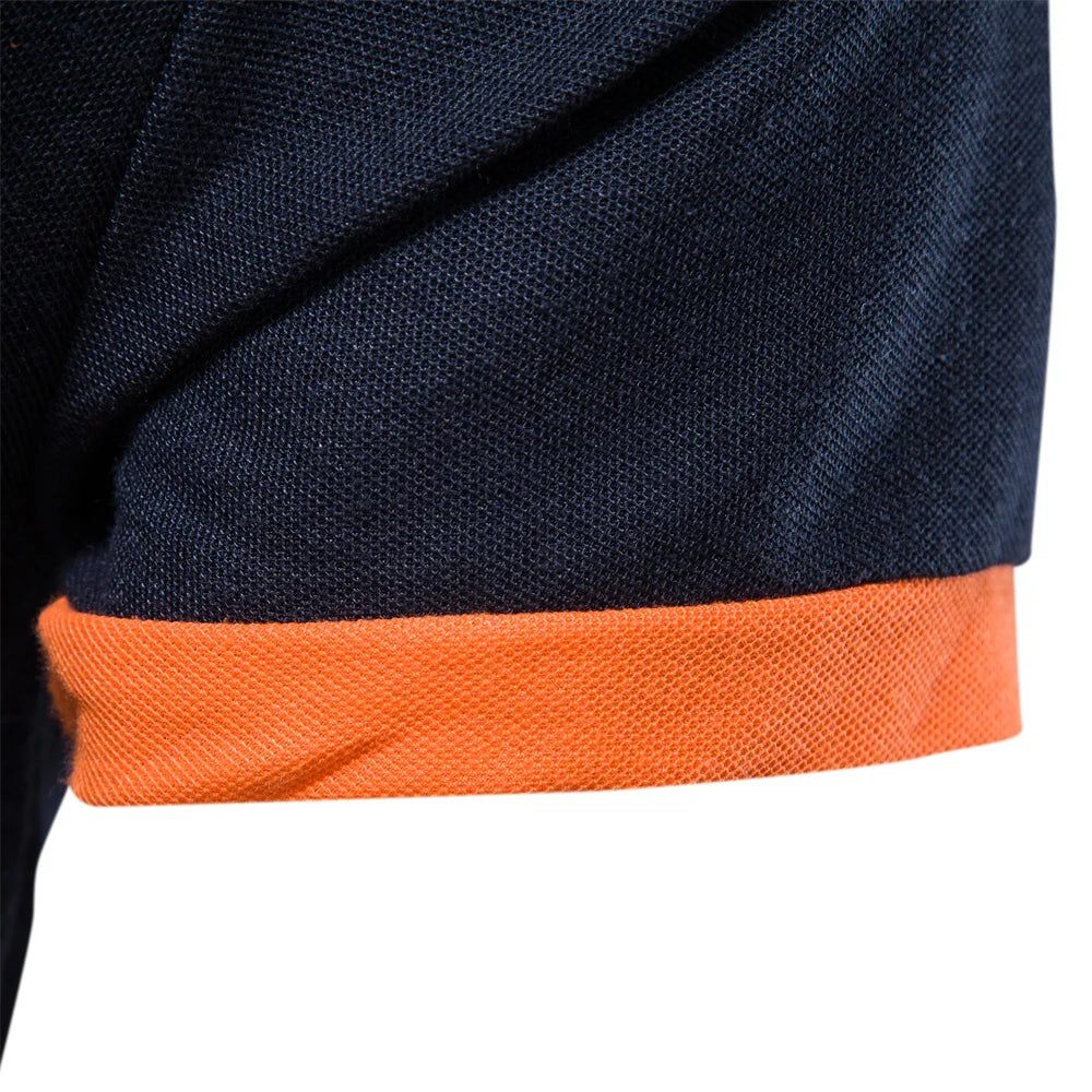 Polo Shirts for Men Casual Solid Color Slim Fit