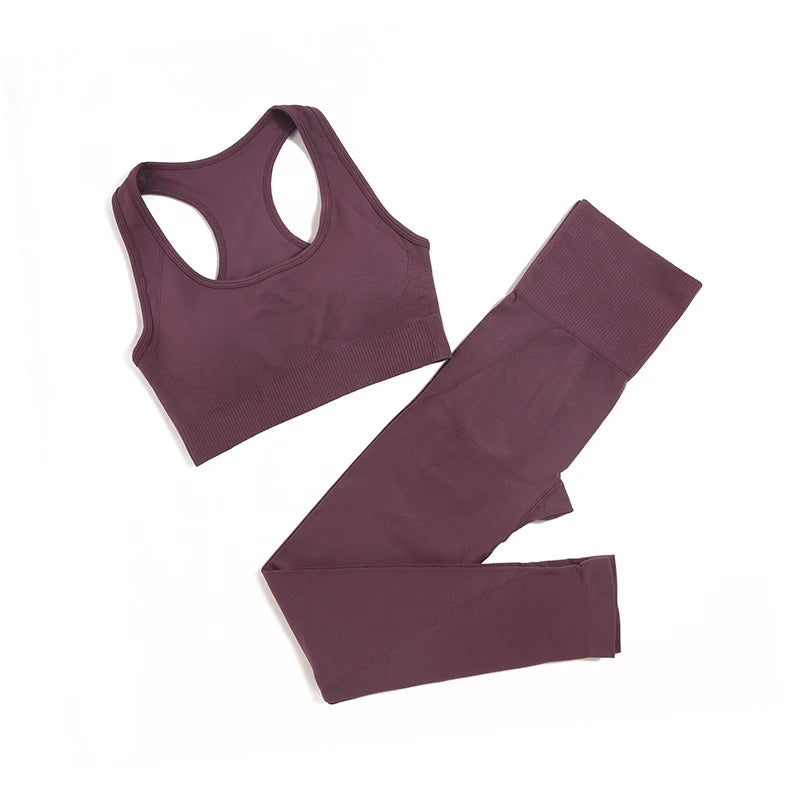 Activewear sets Sportswear Yoga Suits For Women Fitness Set Sports Bra Gym