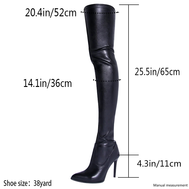 Over The Knee Boots For Women With Side Zipper 2024