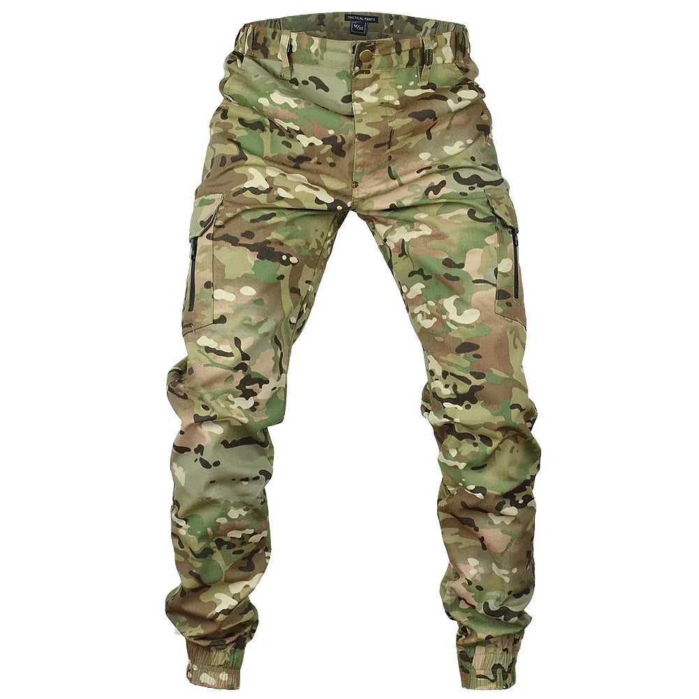 Mens Camouflage Joggers Outdoor Cargo Pants Nonieezjewelry