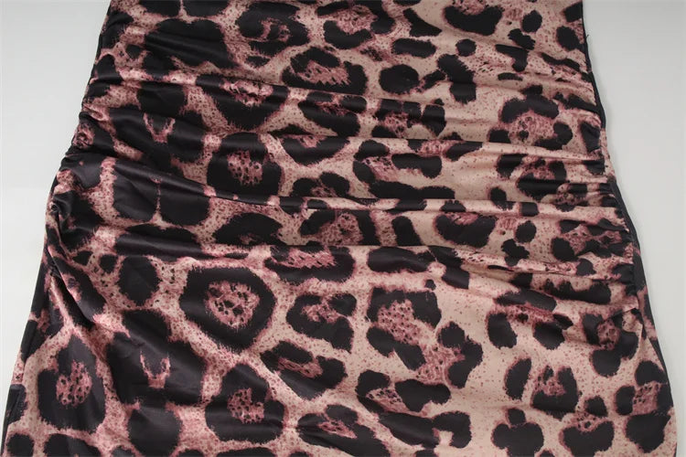 Leopard Bodycon Long Sleeve dress