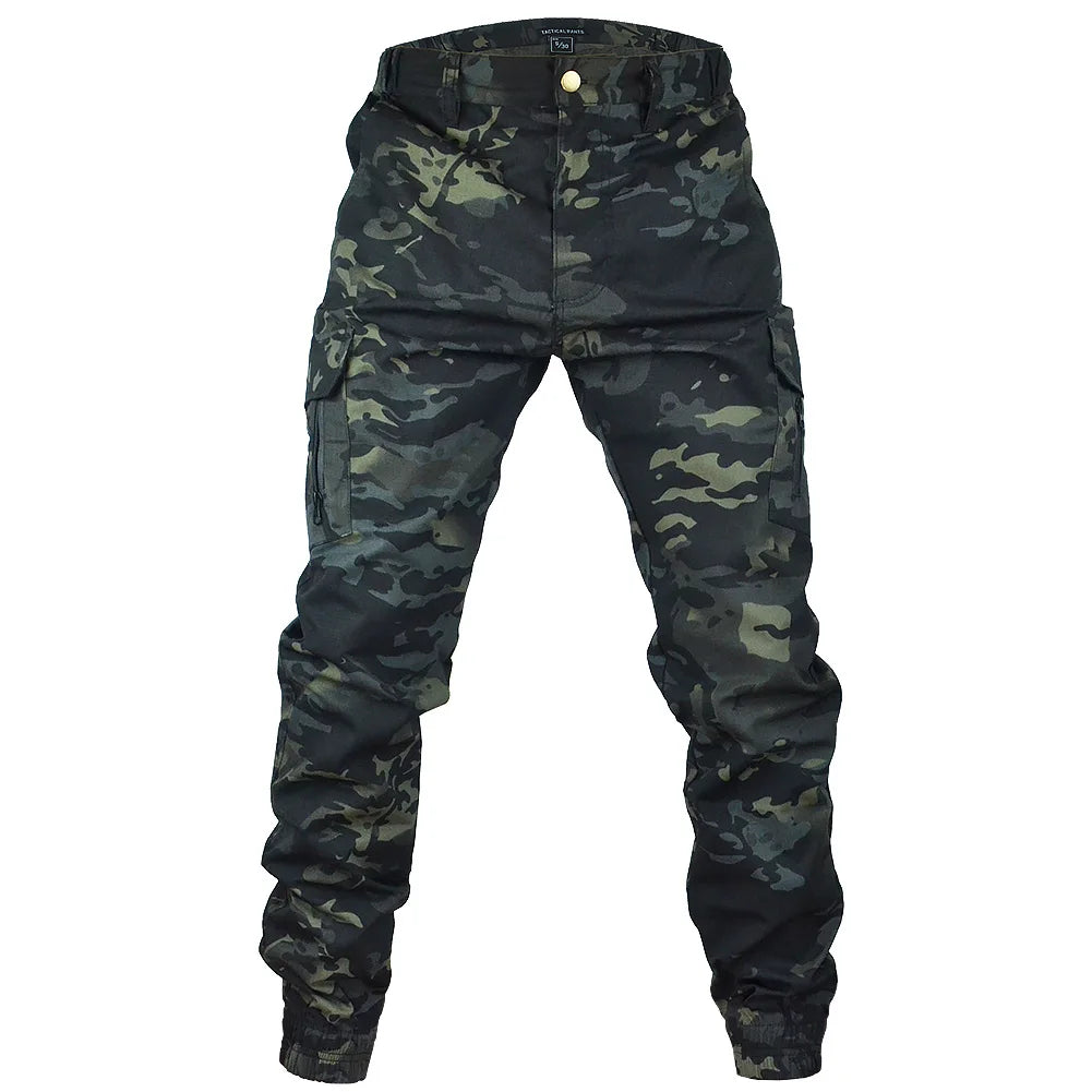 Mens Camouflage Joggers Outdoor Cargo Pants Nonieezjewelry