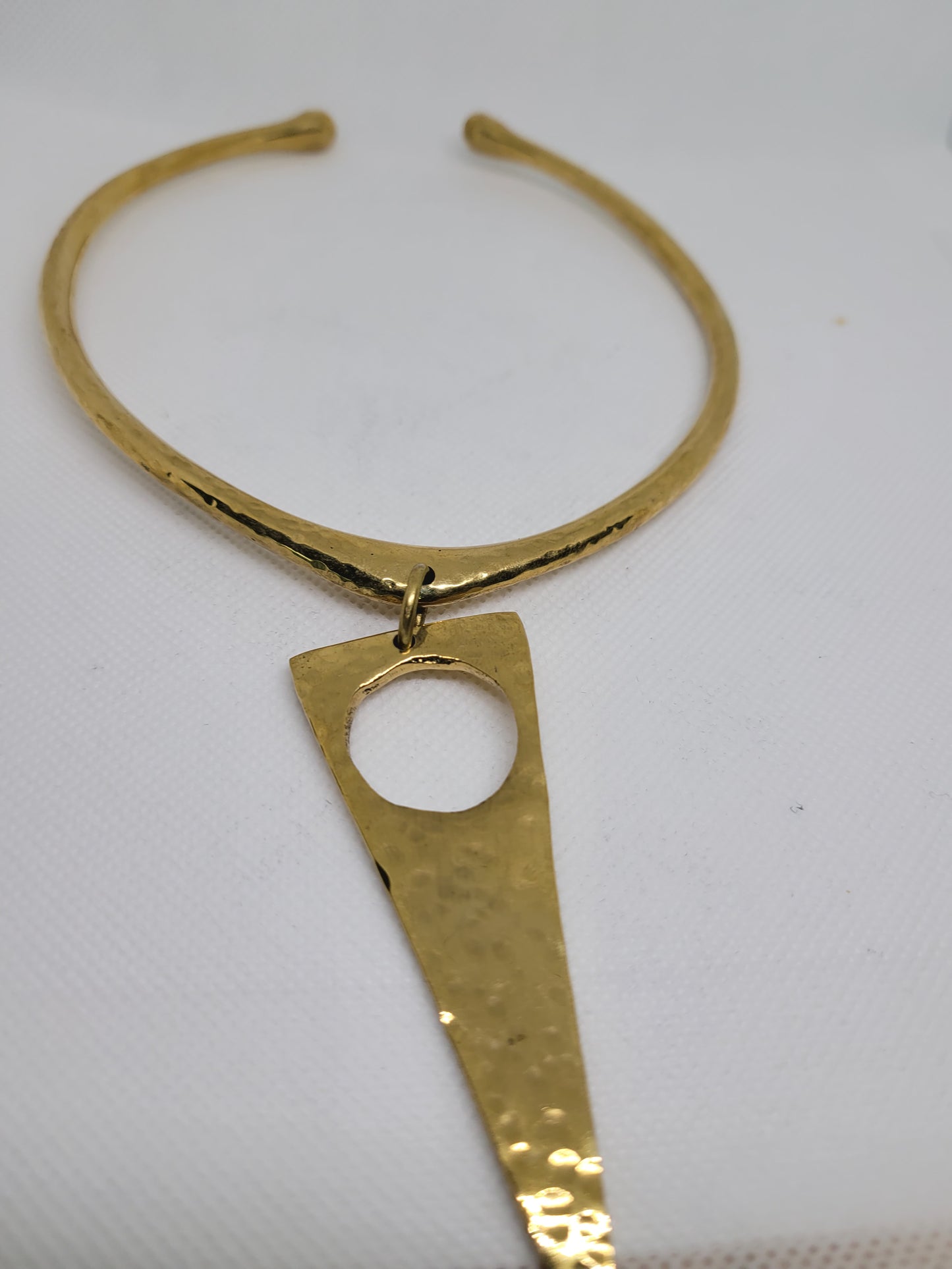Africa to The World Brass Necklace