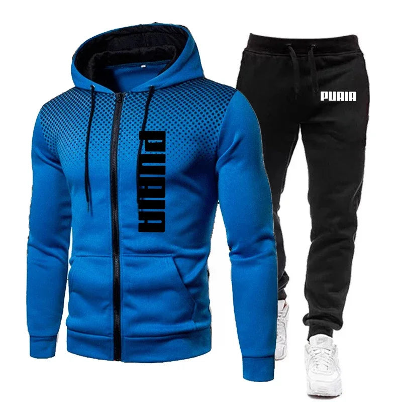Men's Sports Fitness Breathable Hoodie or Sports Pants 